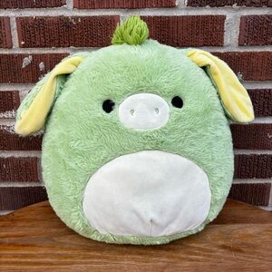Squishmallows FuzzAMallow 12 inch Juniper the Green Donkey Ultra Soft Plush Toy